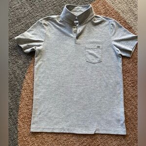 Vuori Ace Polo Men's Grey Heathered Medium EUC